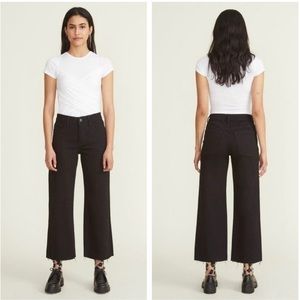 NWOT WARP + WEFT ICN Wide leg jean, black wash